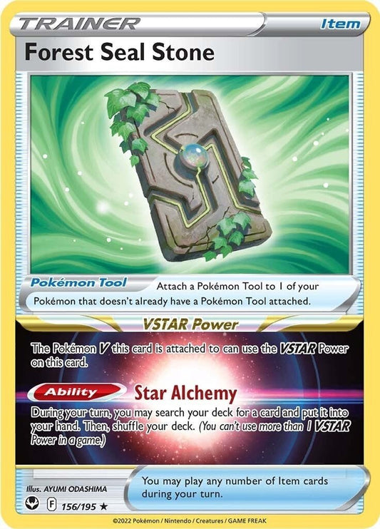Pokemon - Forest Seal Stone (156/195) (SWSH12: Silver Tempest)