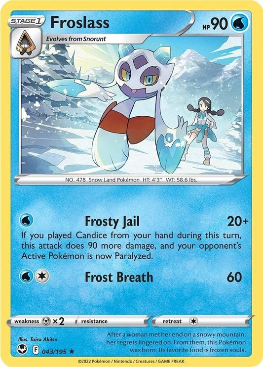 Pokemon - Froslass (043/195) (SWSH12: Silver Tempest)