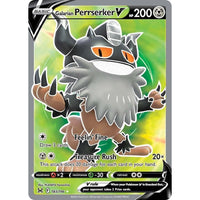 Pokemon Galarian Perrserker V (Full Art) (183/196) (SWSH11: Lost Origin) by LAB7 Malta, Europe