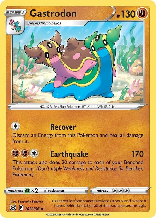 Pokemon - Gastrodon (102/196) (SWSH11: Lost Origin)