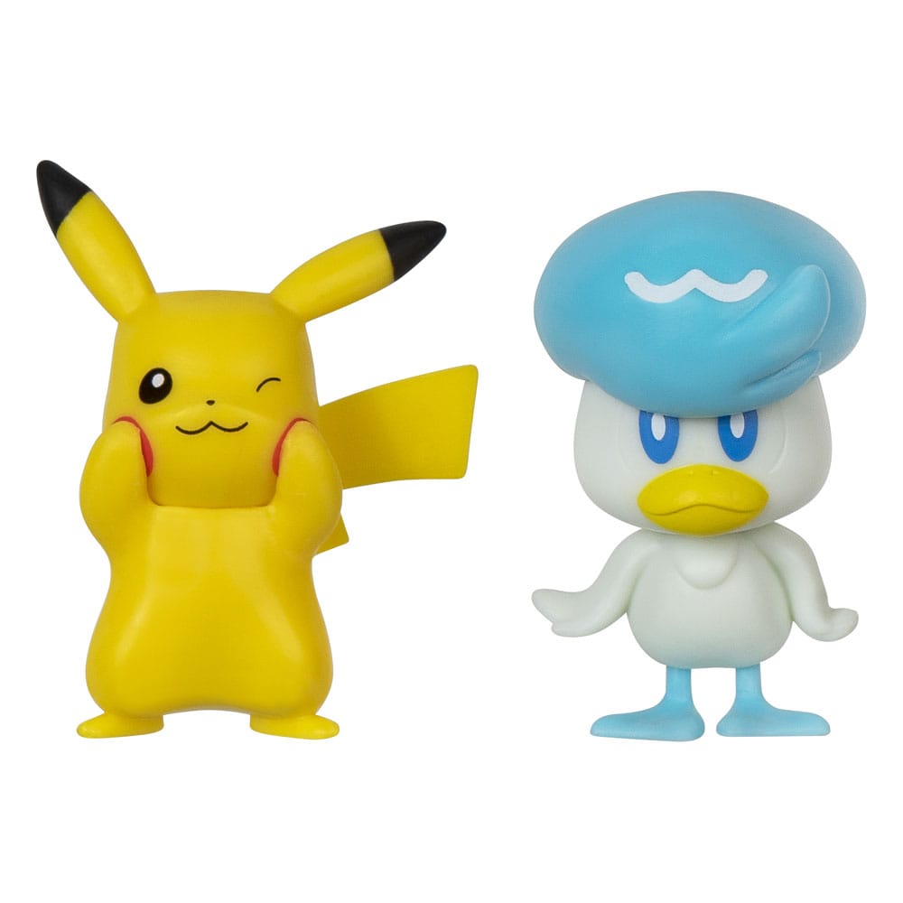 Pokémon Gen IX Battle Figure Pack Mini Figure 2 - Pack Pikachu & Quaxly 5 cm by LAB7 Malta, Europe