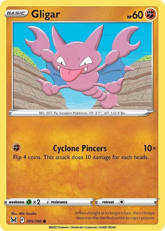 Pokemon - Gligar (095/196) (SWSH11: Lost Origin)