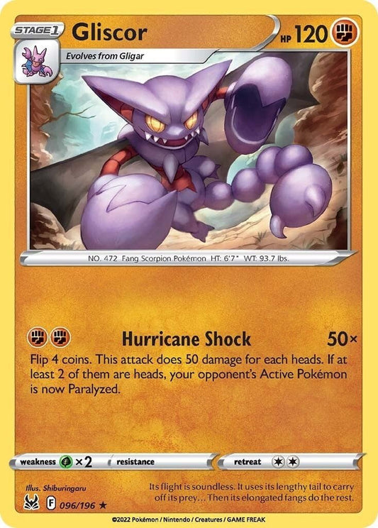 Pokemon - Gliscor (096/196) (SWSH11: Lost Origin)