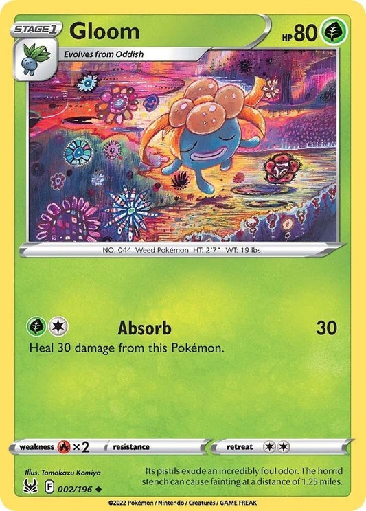 Pokemon - Gloom (002/196) (SWSH11: Lost Origin)