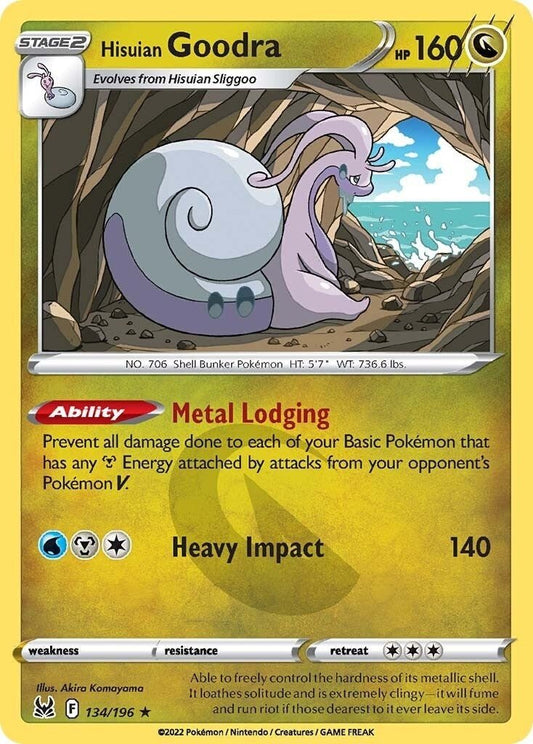 Pokemon - Hisuian Goodra (134/196) (SWSH11: Lost Origin)