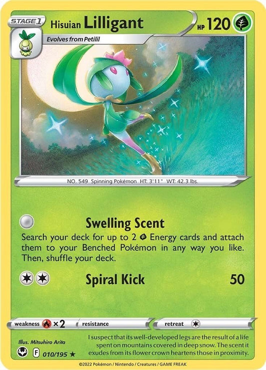 Pokemon - Hisuian Lilligant (010/195) (SWSH12: Silver Tempest)
