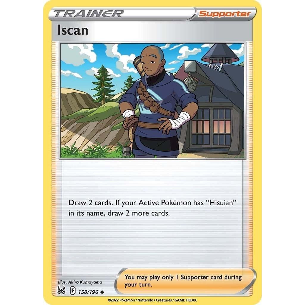 Pokemon Iscan (158/196) (SWSH11: Lost Origin) by LAB7 Malta, Europe