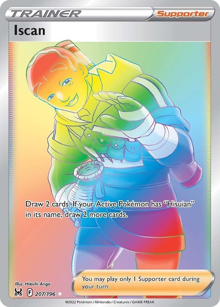 Pokemon - Iscan (Secret) (207/196) (SWSH11: Lost Origin)