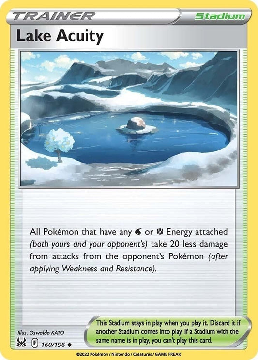 Pokemon - Lake Acuity (160/196) (SWSH11: Lost Origin)