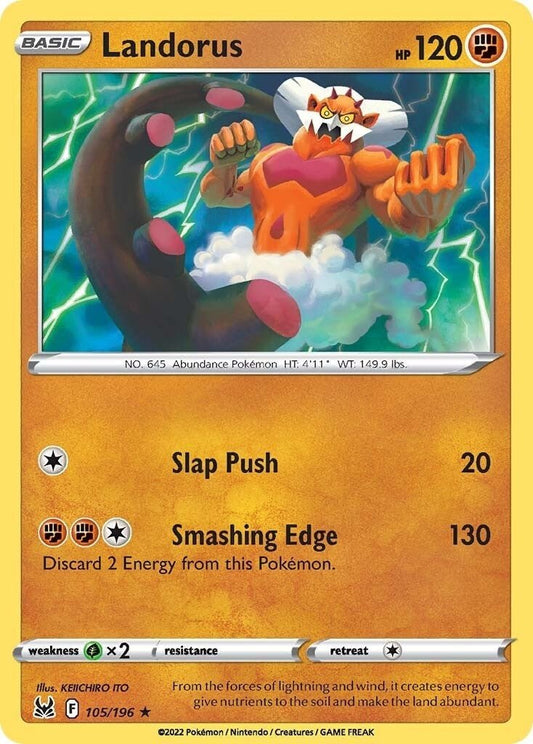 Pokemon - Landorus (105/196) (SWSH11: Lost Origin)