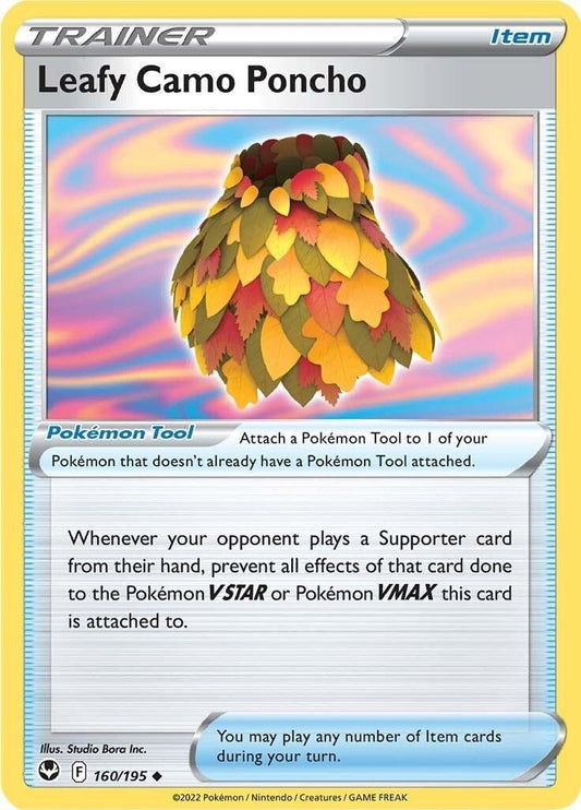 Pokemon - Leafy Camo Poncho (160/195) (SWSH12: Silver Tempest)