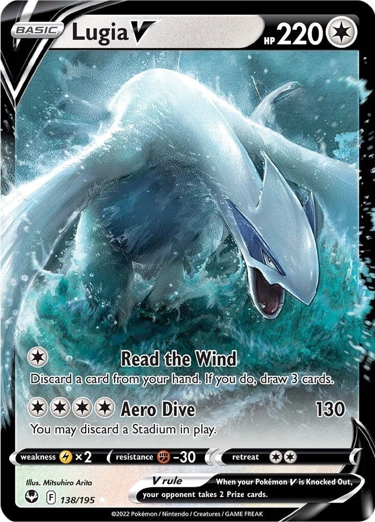 Pokemon - Lugia V (138/195) (SWSH12: Silver Tempest)