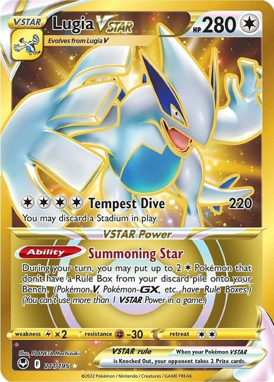 Pokemon - Lugia VSTAR (Secret) (211) (211/195) (SWSH12: Silver Tempest)