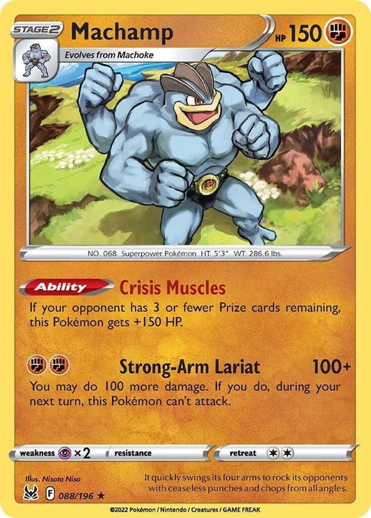 Pokemon - Machamp (088/196) (SWSH11: Lost Origin)