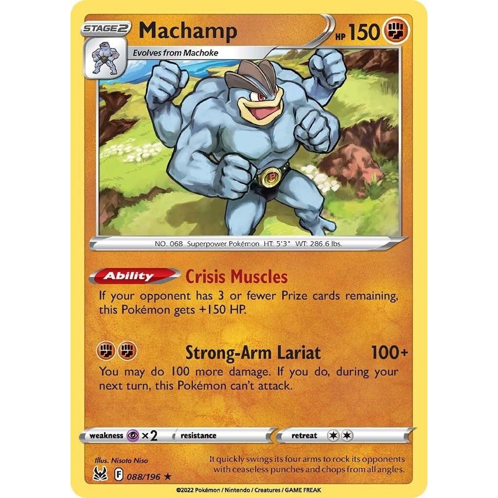 Pokemon Machamp (088/196) (SWSH11: Lost Origin) by LAB7 Malta, Europe