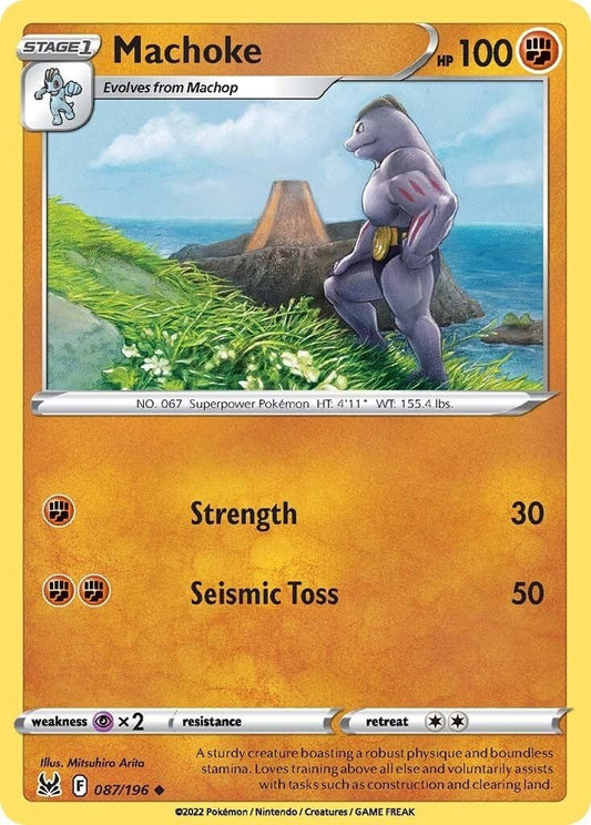Pokemon - Machoke (087/196) (SWSH11: Lost Origin)