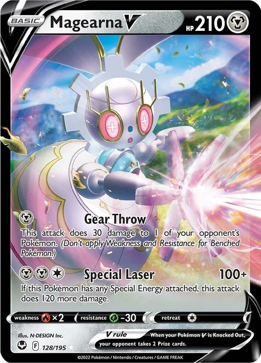 Pokemon - Magearna V (128/195) (SWSH12: Silver Tempest)