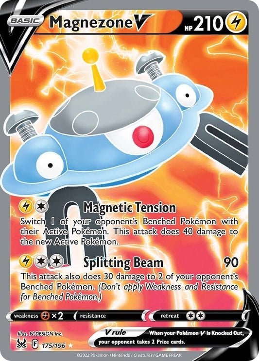 Pokemon - Magnezone V (Full Art) (175/196) (SWSH11: Lost Origin)
