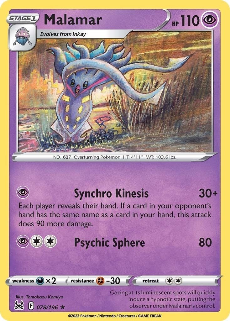 Pokemon - Malamar (078/196) (SWSH11: Lost Origin)