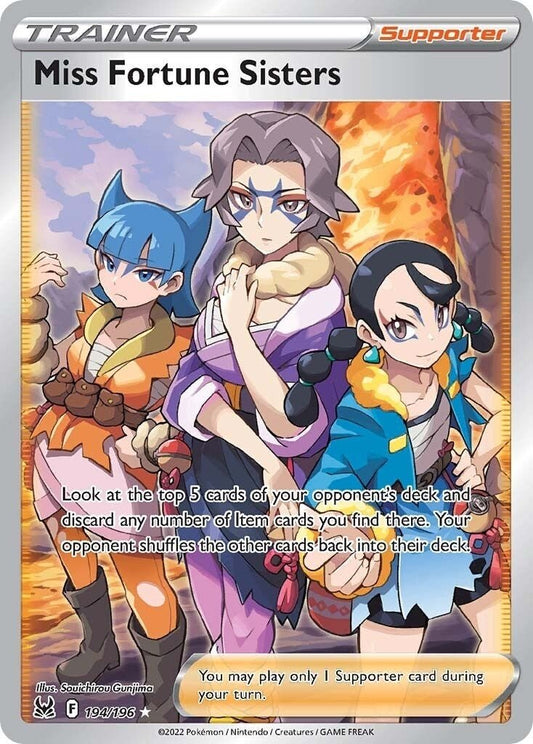 Pokemon - Miss Fortune Sisters (Full Art) (194/196) (SWSH11: Lost Origin)