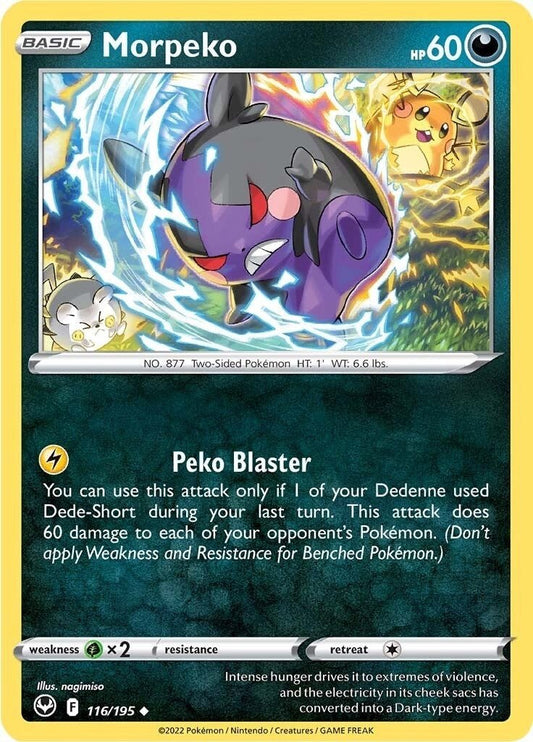 Pokemon - Morpeko (116/195) (SWSH12: Silver Tempest)