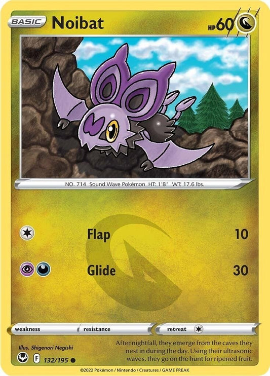 Pokemon - Noibat (132/195) (SWSH12: Silver Tempest)