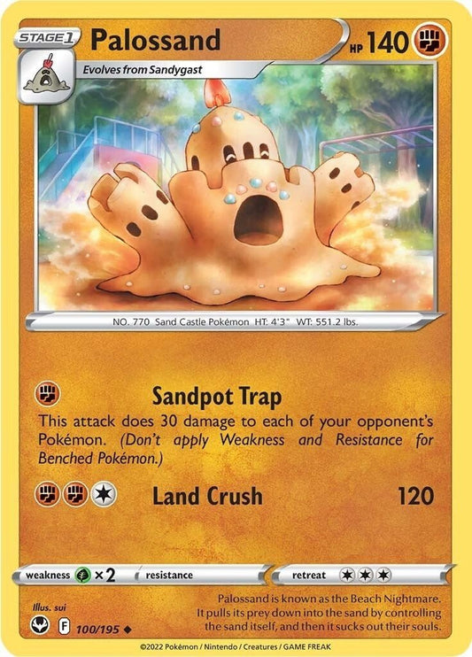 Pokemon - Palossand (100/195) (SWSH12: Silver Tempest)