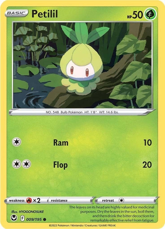 Pokemon - Petilil (009/195) (SWSH12: Silver Tempest)