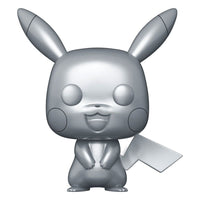 Pokemon - Pikachu Silver Metallic Pop! Vinyl Figure 353 by LAB7 Malta, Europe