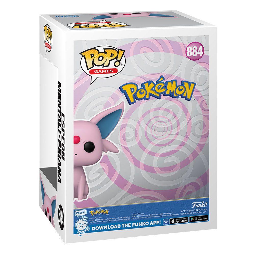 Pokemon POP! Games Vinyl Figure Espeon (EMEA) 884 by LAB7 Malta, Europe