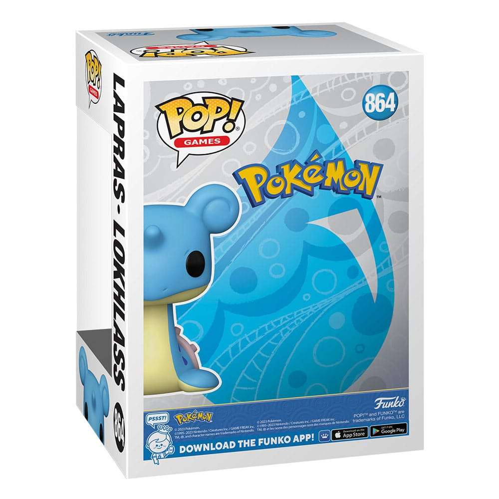 Pokemon POP! Games Vinyl Figure Lapras (EMEA) 9 cm by LAB7 Malta, Europe