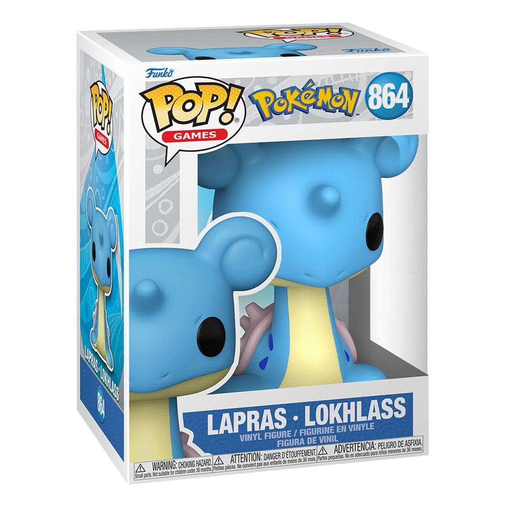 Pokemon POP! Games Vinyl Figure Lapras (EMEA) 9 cm by LAB7 Malta, Europe