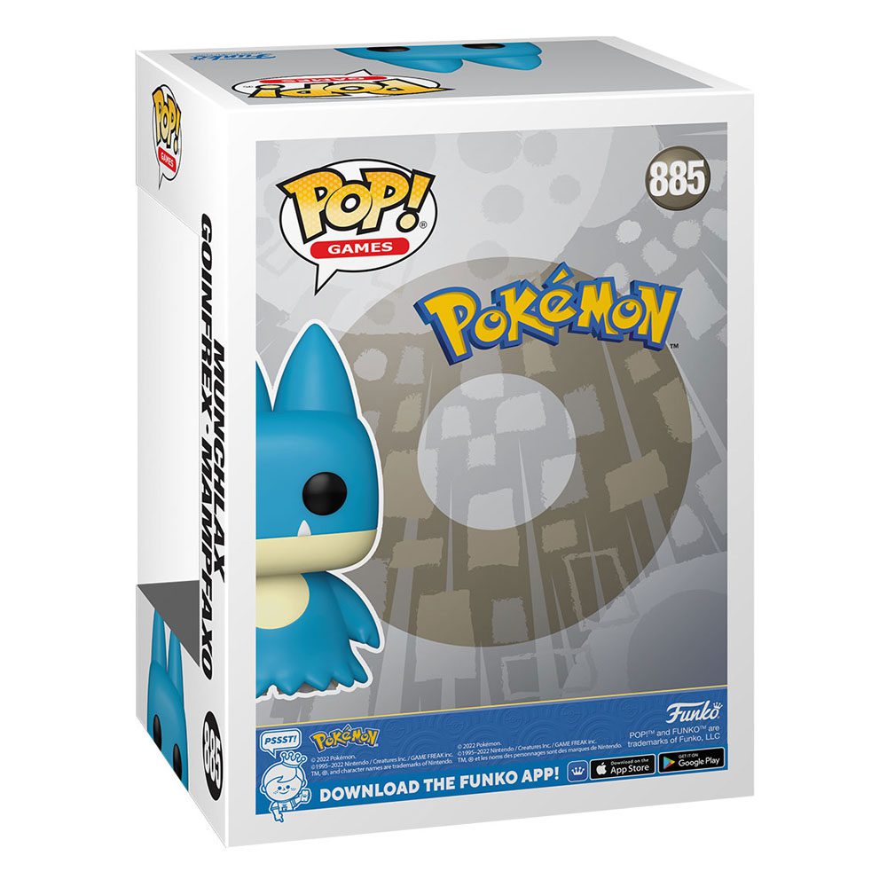 Pokemon POP! Games Vinyl Figure Munchlax (EMEA) 885 by LAB7 Malta, Europe