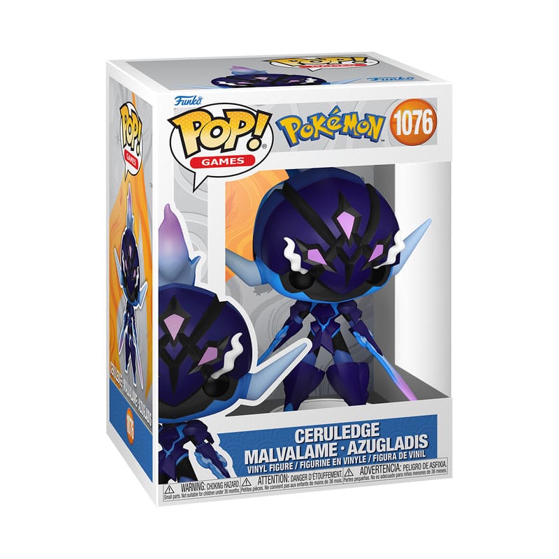 Pokémon POP! Vinyl Figure Ceruledge – Games Collection by LAB7 Malta, Europe