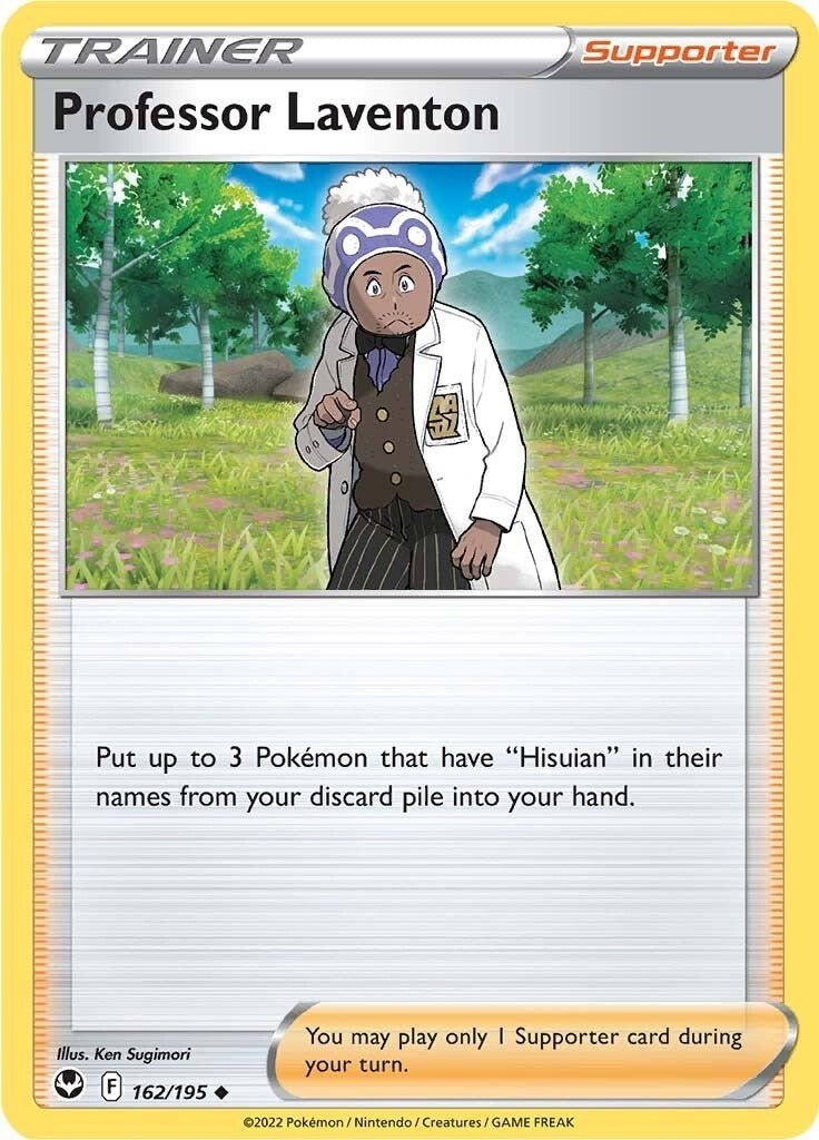 Pokemon - Professor Laventon (162/195) (SWSH12: Silver Tempest)