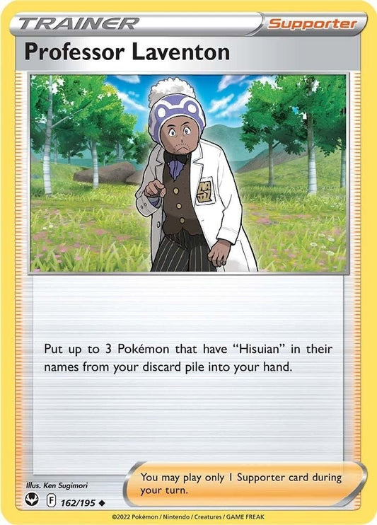 Pokemon - Professor Laventon (162/195) (SWSH12: Silver Tempest)