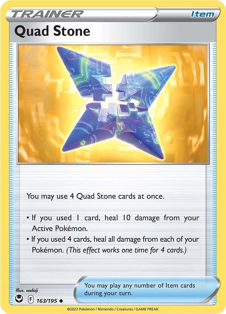 Pokemon - Quad Stone (163/195) (SWSH12: Silver Tempest)