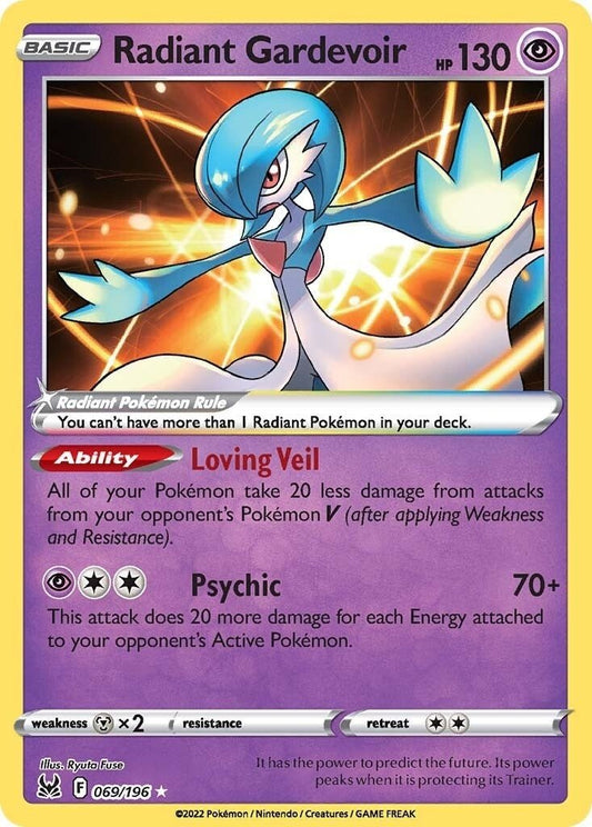 Pokemon - Radiant Gardevoir (069/196) (SWSH11: Lost Origin)