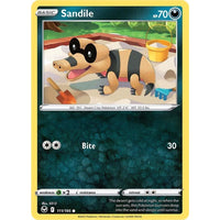 The Pokemon Company Sandile (111/195) (SWSH12: Silver Tempest) by LAB7 Malta, Europe