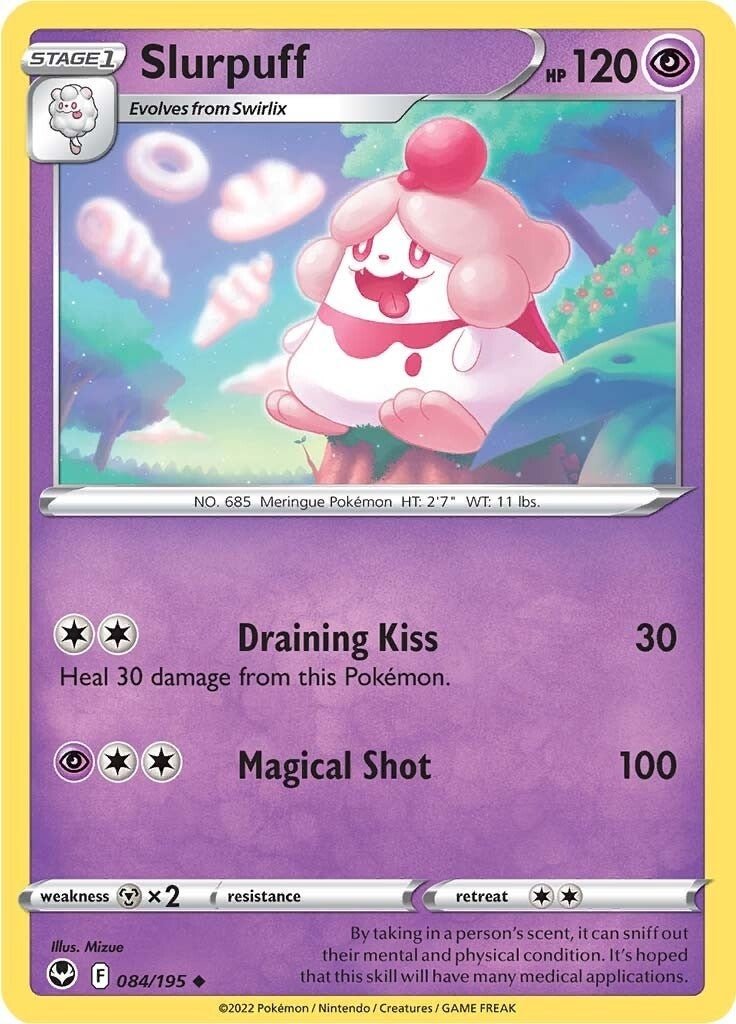 Pokemon - Slurpuff (084/195) (SWSH12: Silver Tempest)