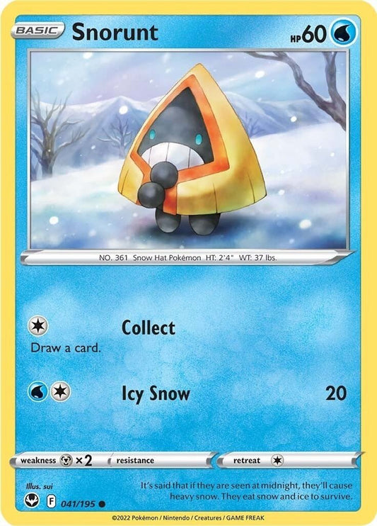 Pokemon - Snorunt (041/195) (SWSH12: Silver Tempest)