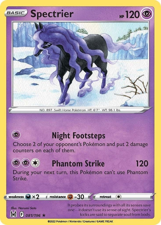 Pokemon - Spectrier (081/196) (SWSH11: Lost Origin)