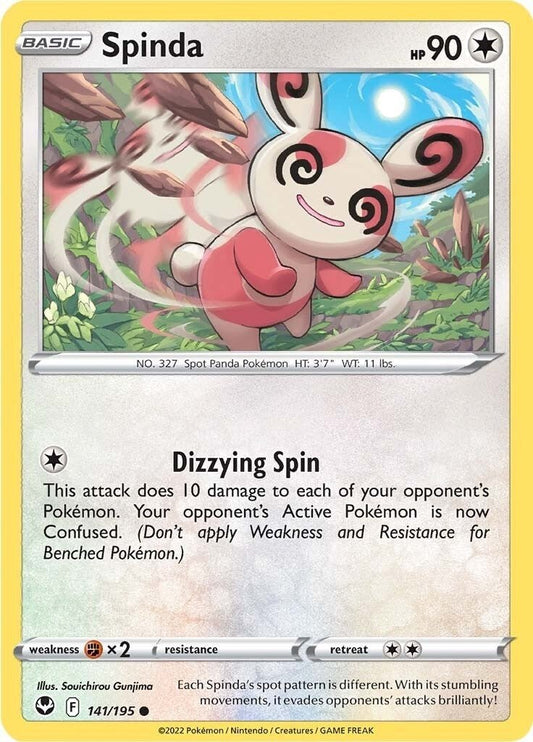 Pokemon - Spinda (141/195) (SWSH12: Silver Tempest)