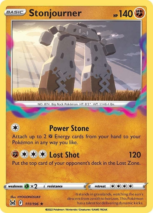 Pokemon - Stonjourner (111/196) (SWSH11: Lost Origin)