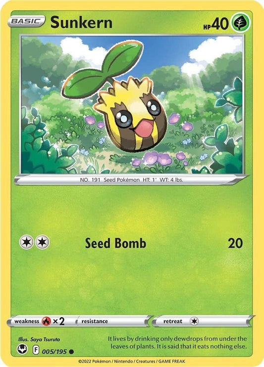 Pokemon - Sunkern (005/195) (SWSH12: Silver Tempest)