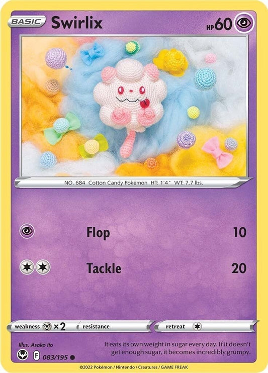 Pokemon - Swirlix (083/195) (SWSH12: Silver Tempest)