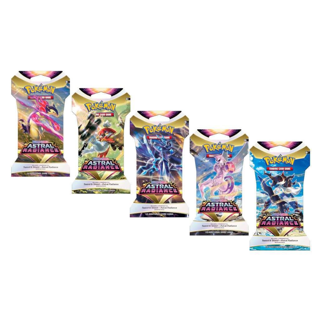 Pokemon TCG: Astral Radiance Sleeved Booster by LAB7 Malta, Europe