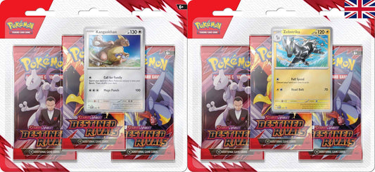 Buy Pokémon TCG Scarlet & Violet Destined Rivals 3 - Pack Blister Set 1 - fast Malta shipping across Europe. Limited stock, secure checkout. Order now!