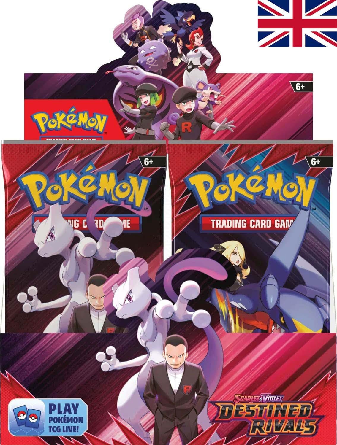 Pokémon TCG Scarlet & Violet Destined Rivals Booster Display (36) by LAB7 Malta, Europe