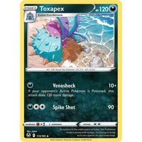The Pokemon Company Toxapex (115/195) (SWSH12: Silver Tempest) by LAB7 Malta, Europe